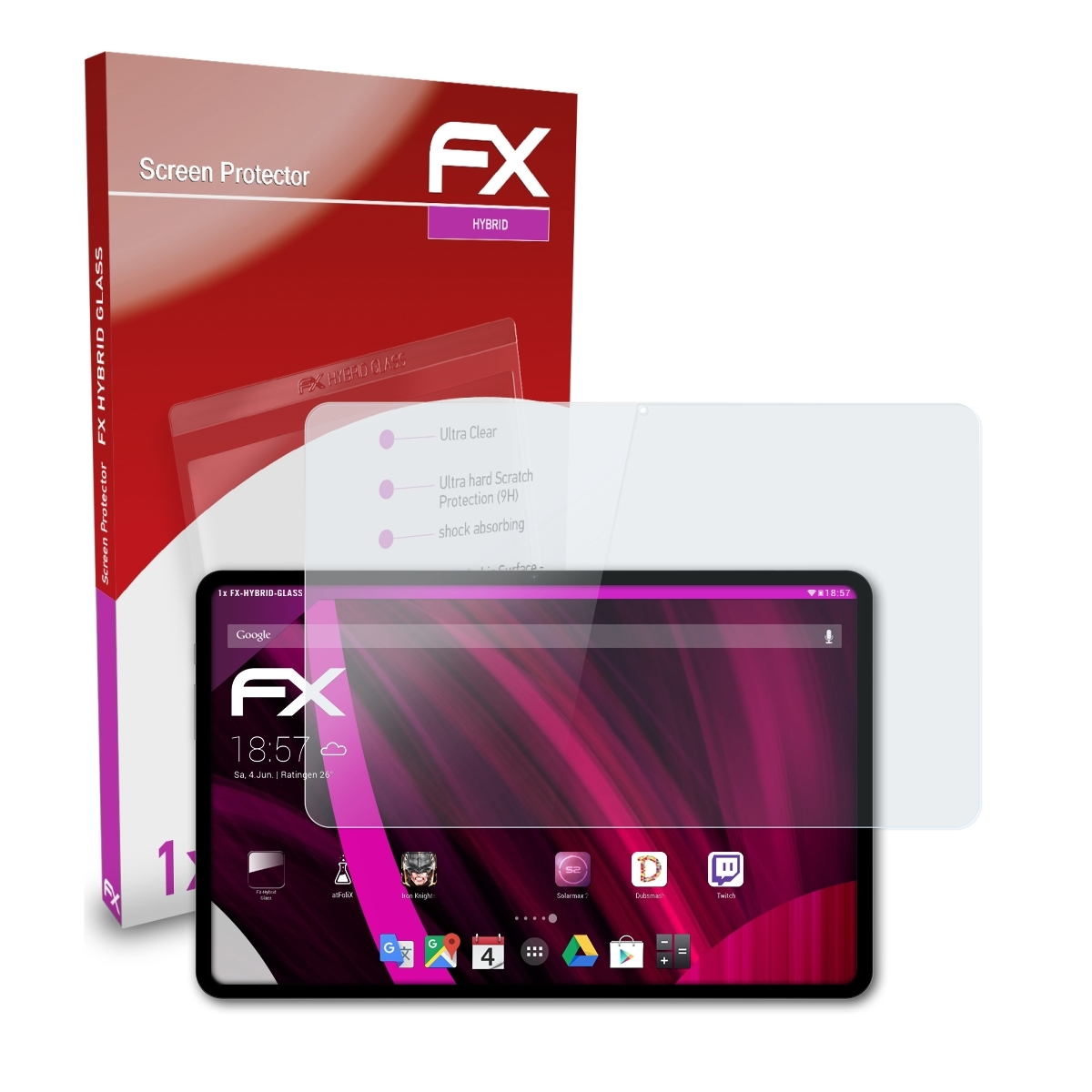 Teclast FX-Hybrid-Glass Schutzglas(für T50) ATFOLIX