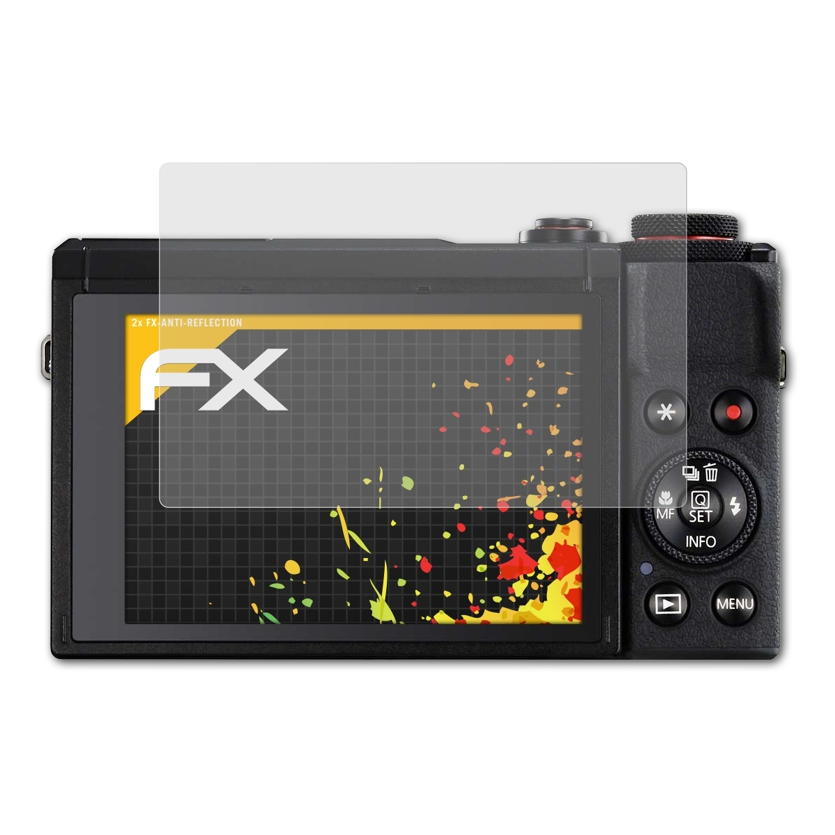 ATFOLIX 2x FX-Antireflex Displayschutz(für Mark PowerShot Canon III) X G7