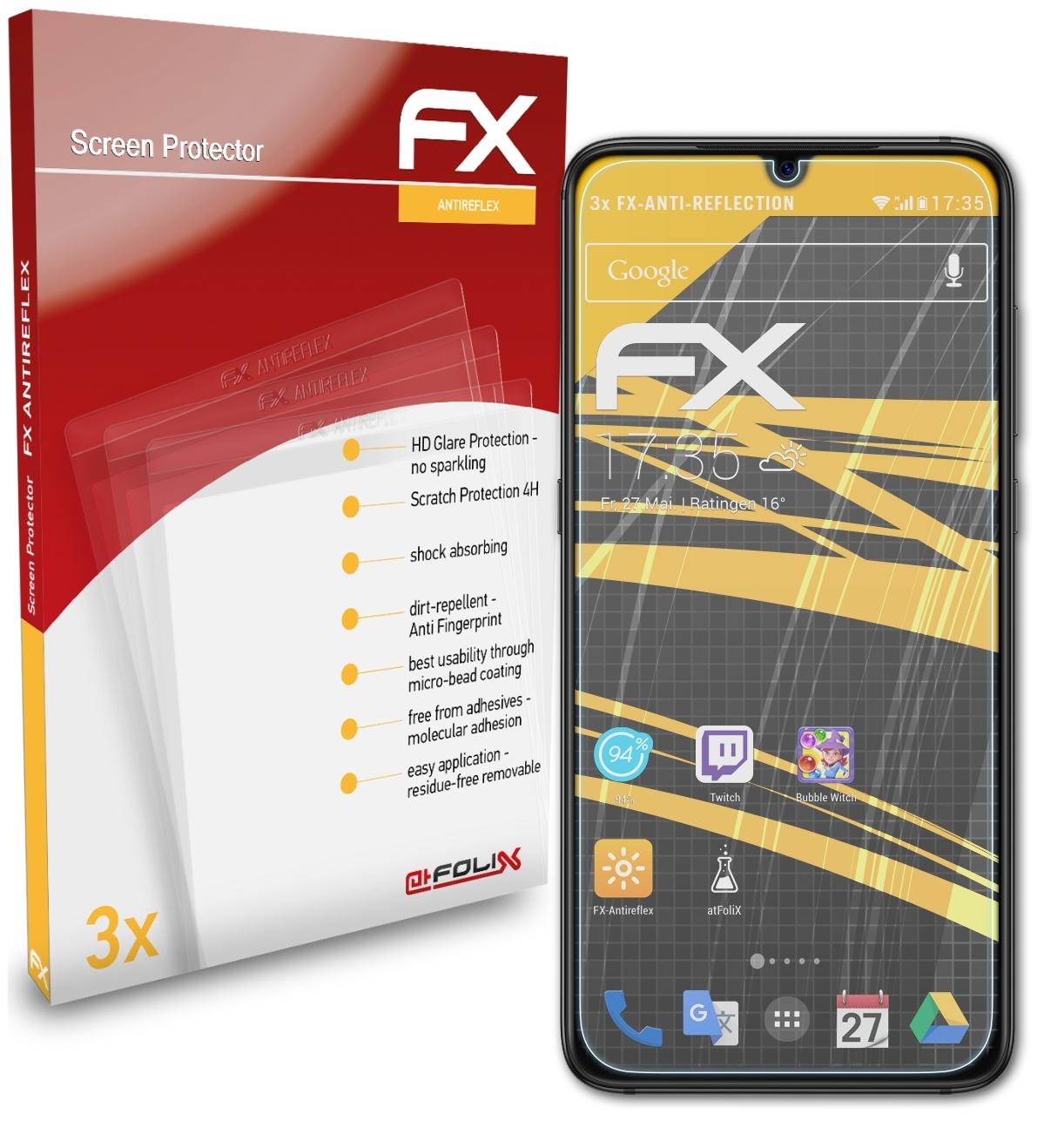 ATFOLIX 3x FX-Antireflex 9 Mi Xiaomi Pro 5G) Displayschutz(für