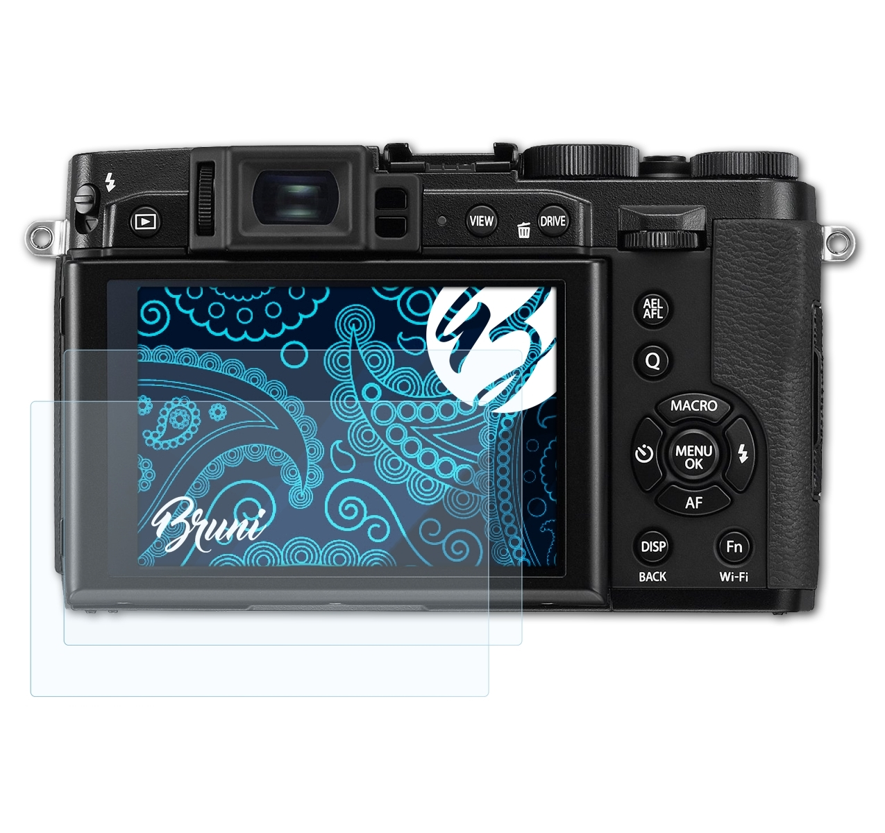 X30) Fujifilm Basics-Clear Schutzfolie(für BRUNI 2x