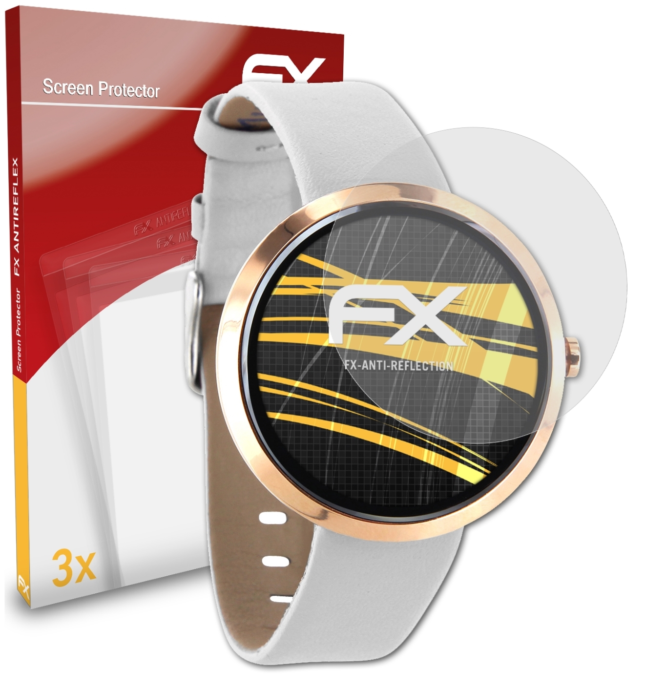 ATFOLIX 3x XW Fit Pure) Displayschutz(für XLyne Siona FX-Antireflex