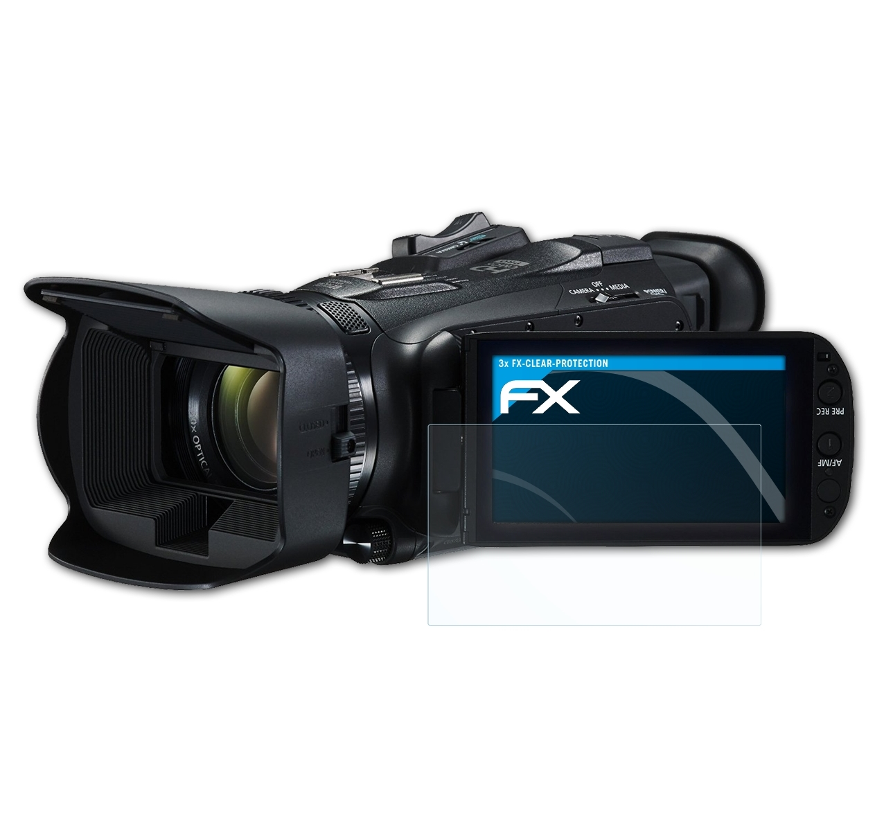 ATFOLIX 3x FX-Clear Displayschutz(für Legria HF G40) Canon
