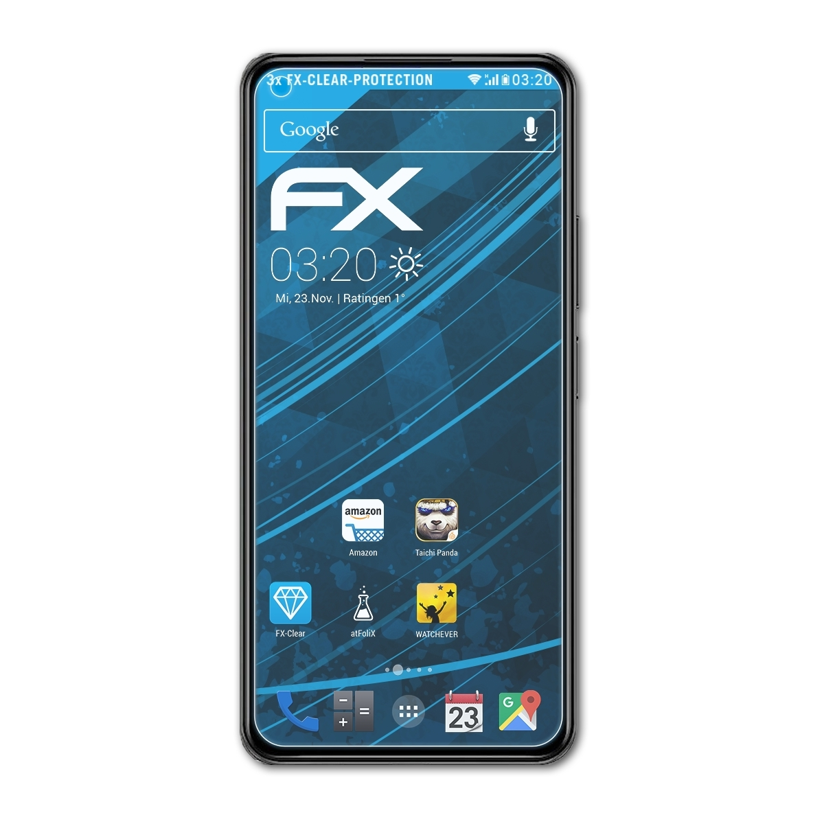 ATFOLIX 3x FX-Clear Displayschutz(für 11 Lite Mi 5G) Xiaomi