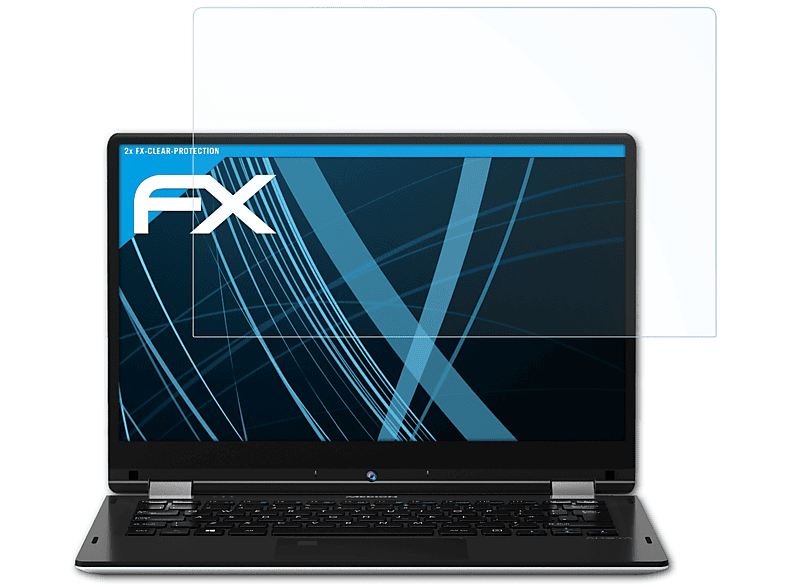 ATFOLIX 2x FX-Clear Displayschutz(für Medion E3215 (MD60794)) AKOYA