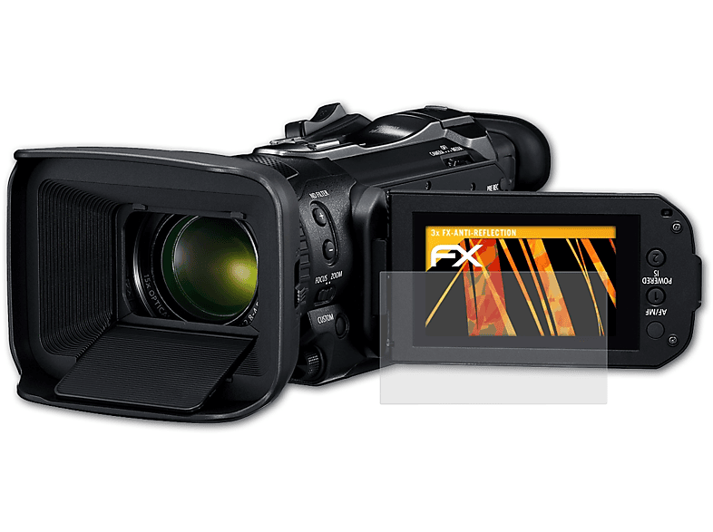 Canon Displayschutz(für ATFOLIX HF G60) Legria 3x FX-Antireflex