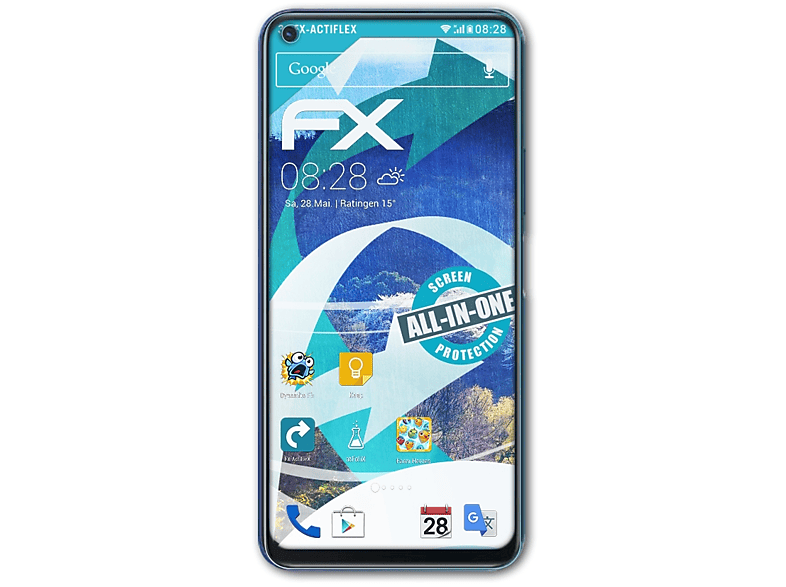 ATFOLIX 3x FX-ActiFleX Displayschutz(für Y70t) Vivo