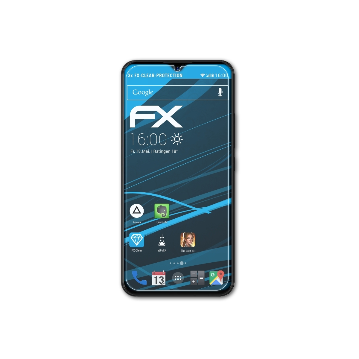 ATFOLIX 3x FX-Clear UMiDigi Power) Displayschutz(für