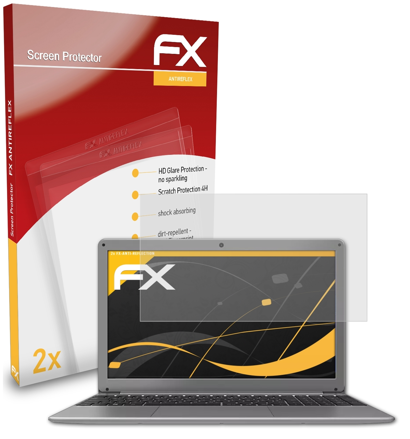 Displayschutz(für C150V) Peaq Classic 2x ATFOLIX FX-Antireflex PNB