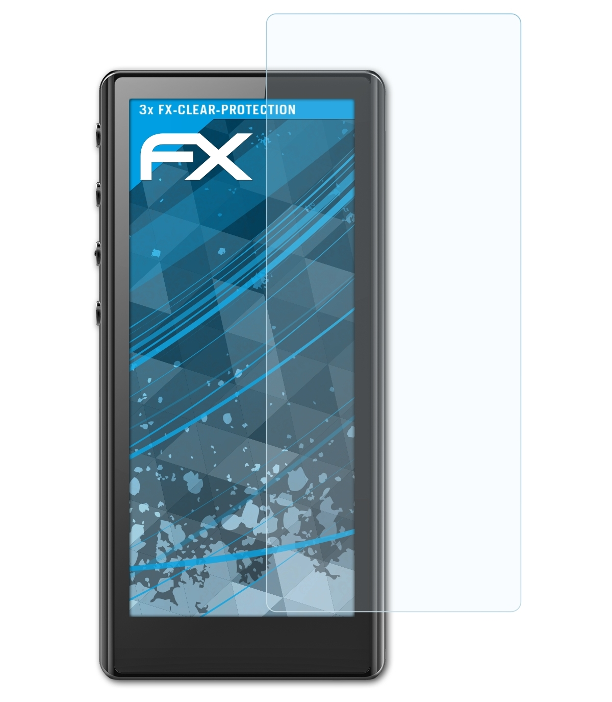 M3 ATFOLIX Displayschutz(für Pro) FX-Clear FiiO 3x