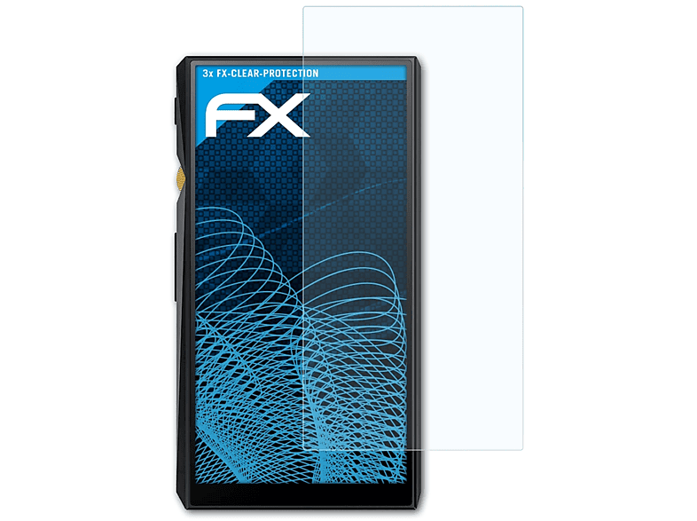 ATFOLIX 3x FX-Clear Displayschutz(für M11) FiiO