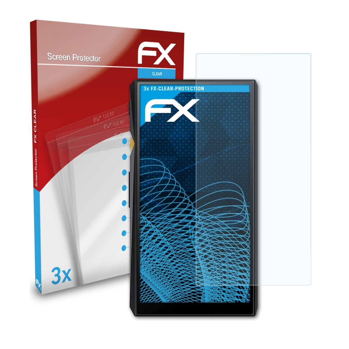 ATFOLIX 3x FX-Clear FiiO M11) Displayschutz(für