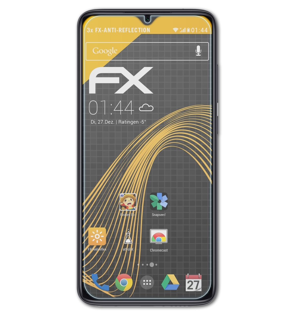 ATFOLIX 3x FX-Antireflex Displayschutz(für 8) Redmi Xiaomi