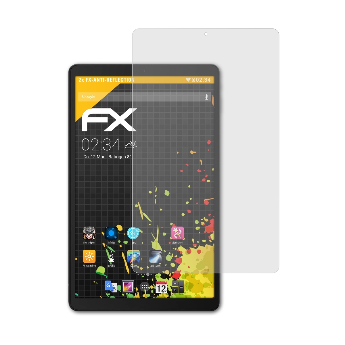 ATFOLIX 2x FX-Antireflex Displayschutz(für iPlay 20 Pro) Alldocube