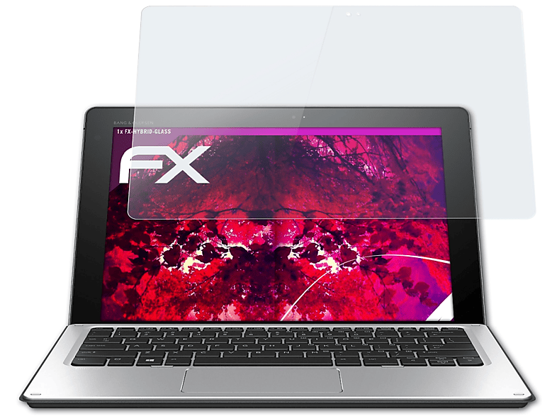 ATFOLIX FX-Hybrid-Glass Schutzglas(für HP Elite x2 1012 G1)