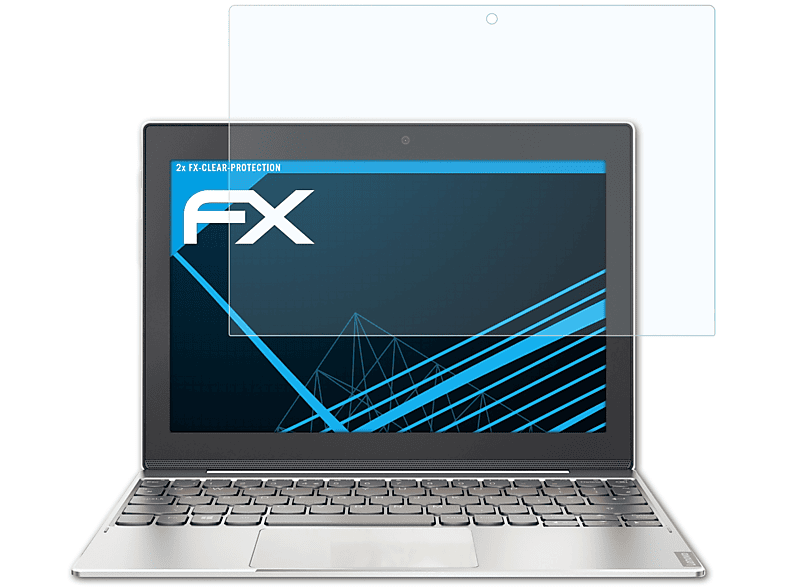 ATFOLIX 2x FX-Clear Displayschutz(für Lenovo Miix 320)