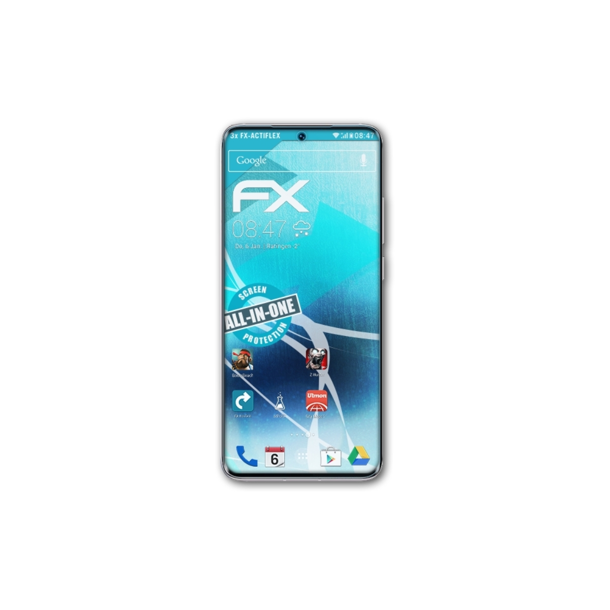 ATFOLIX 3x FX-ActiFleX 18s) Displayschutz(für Meizu