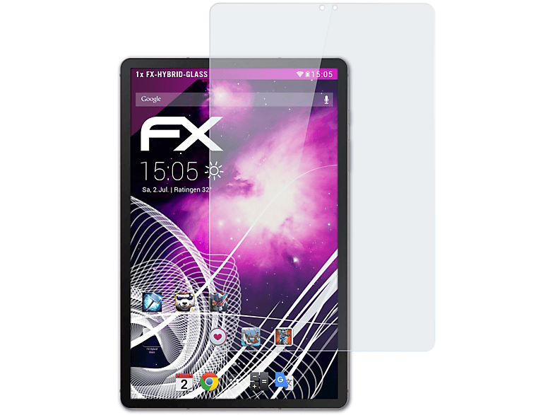 Galaxy FX-Hybrid-Glass Tab ATFOLIX S6) Samsung Schutzglas(für