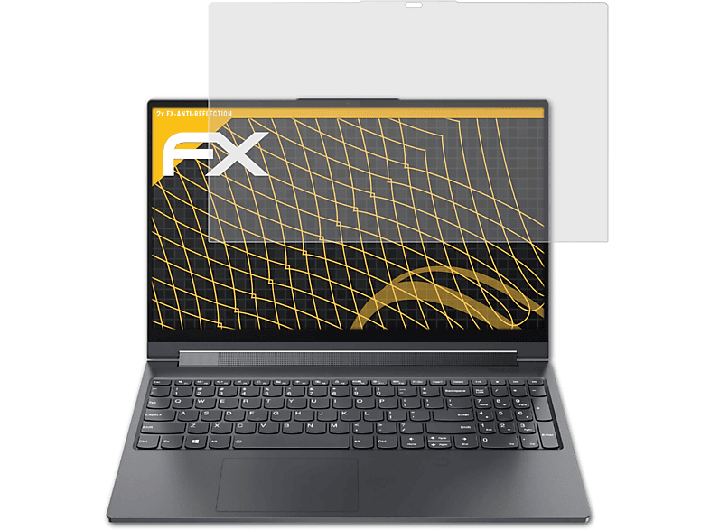 ATFOLIX 2x FX-Antireflex Displayschutz(für Lenovo inch)) Yoga 9i (15
