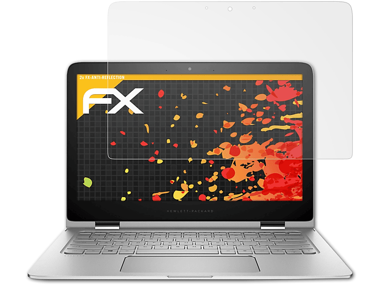 x360 Spectre ATFOLIX 13-4102ng) 2x HP FX-Antireflex Displayschutz(für
