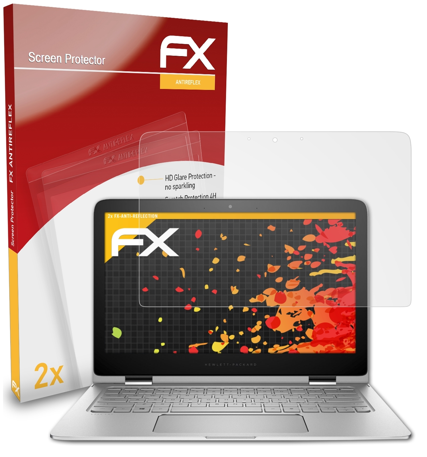 ATFOLIX HP FX-Antireflex 2x 13-4102ng) Displayschutz(für x360 Spectre
