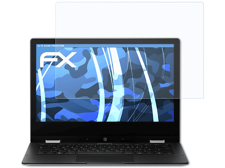 ATFOLIX 2x FX-Clear Displayschutz(für Medion AKOYA E3221 (MD61095))