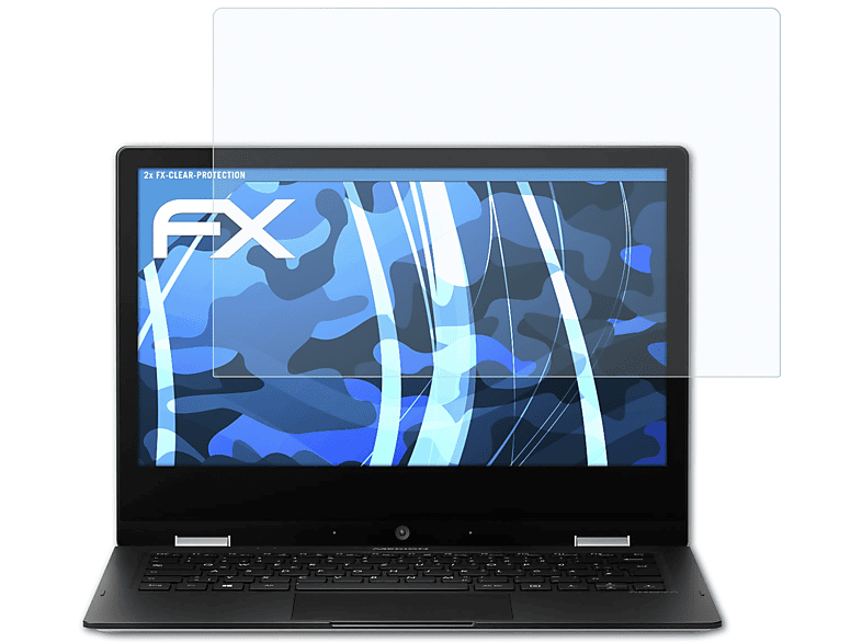 FX-Clear E3221 (MD61095)) 2x ATFOLIX Displayschutz(für AKOYA Medion