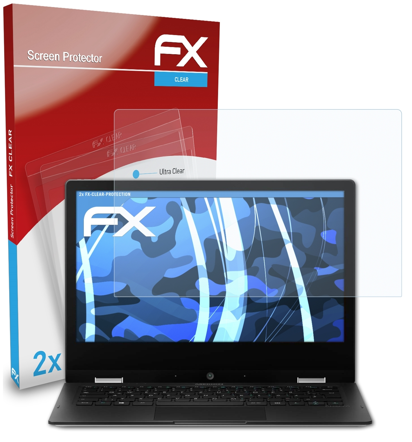 ATFOLIX 2x FX-Clear Displayschutz(für E3221 AKOYA Medion (MD61095))