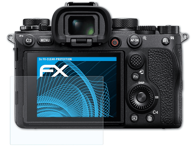 ATFOLIX 3x FX-Clear Alpha Displayschutz(für a1) Sony
