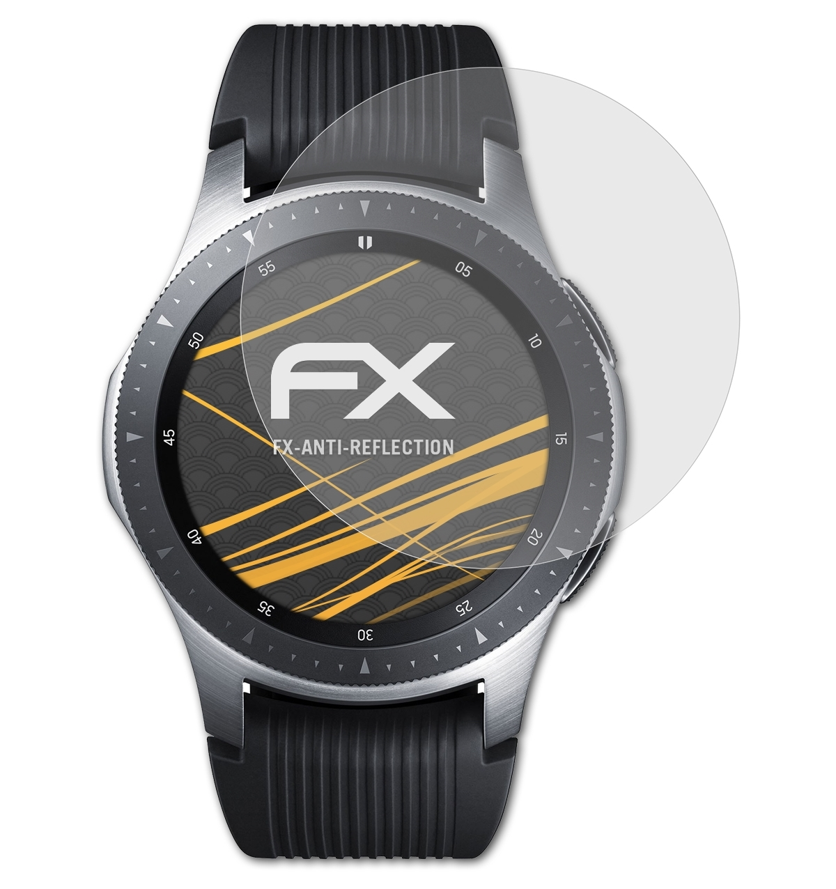 ATFOLIX 3x FX-Antireflex Watch mm)) Displayschutz(für Samsung (46 Galaxy