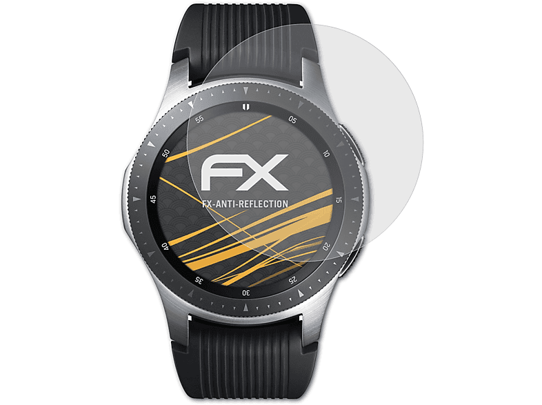 ATFOLIX 3x FX-Antireflex Displayschutz(für Samsung mm)) Galaxy Watch (46