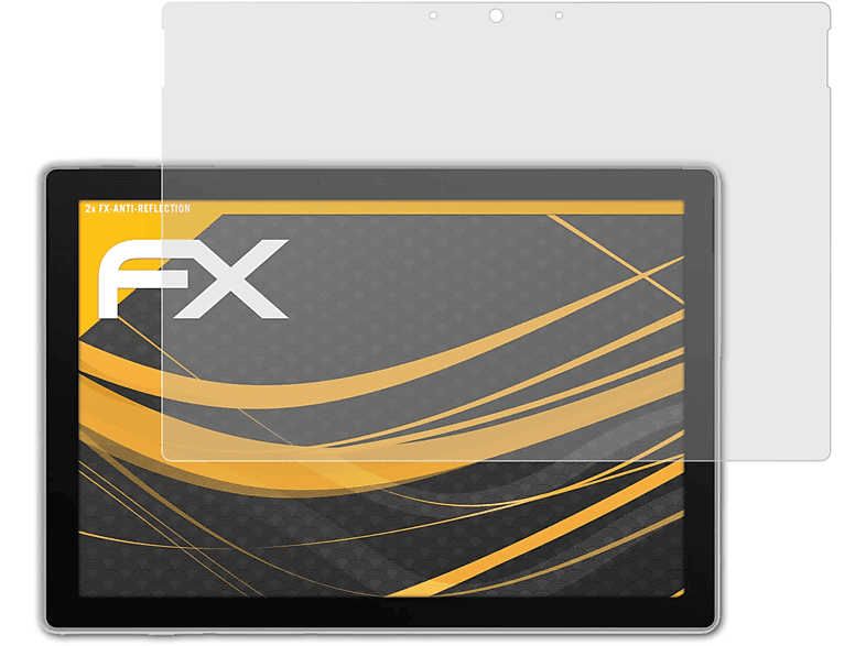 ATFOLIX 2x FX-Antireflex Displayschutz(für Microsoft Surface Pro 7+)