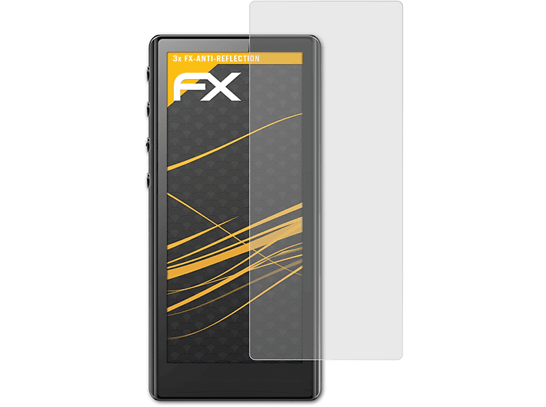 ATFOLIX 3x FX-Antireflex Displayschutz(für FiiO M3 Pro)