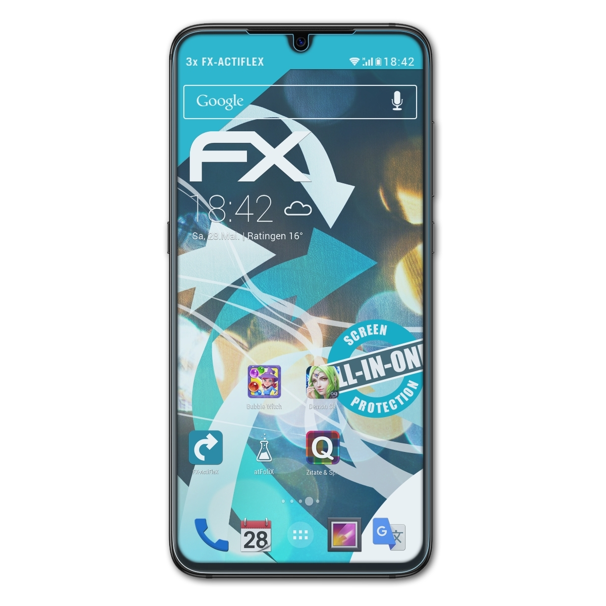 ATFOLIX FX-ActiFleX Pro Displayschutz(für Mi 3x Xiaomi 5G) 9