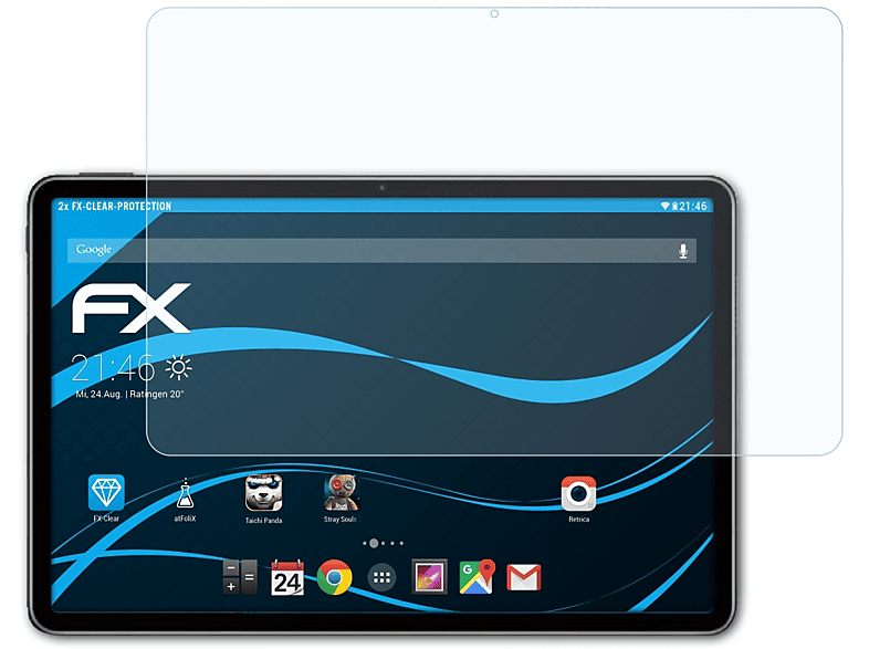 ATFOLIX 2x FX-Clear Displayschutz(für Huawei MatePad 11 (2021))