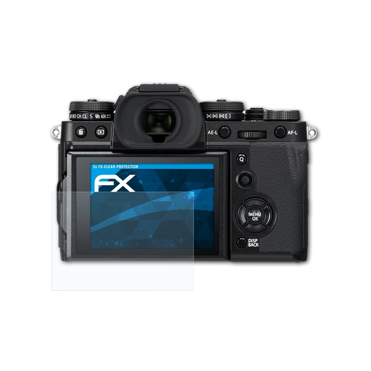 Fujifilm FX-Clear 3x Displayschutz(für ATFOLIX X-T3)