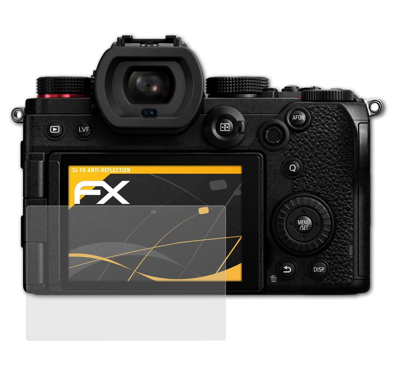 3x Lumix FX-Antireflex Displayschutz(für ATFOLIX DC-S5) Panasonic