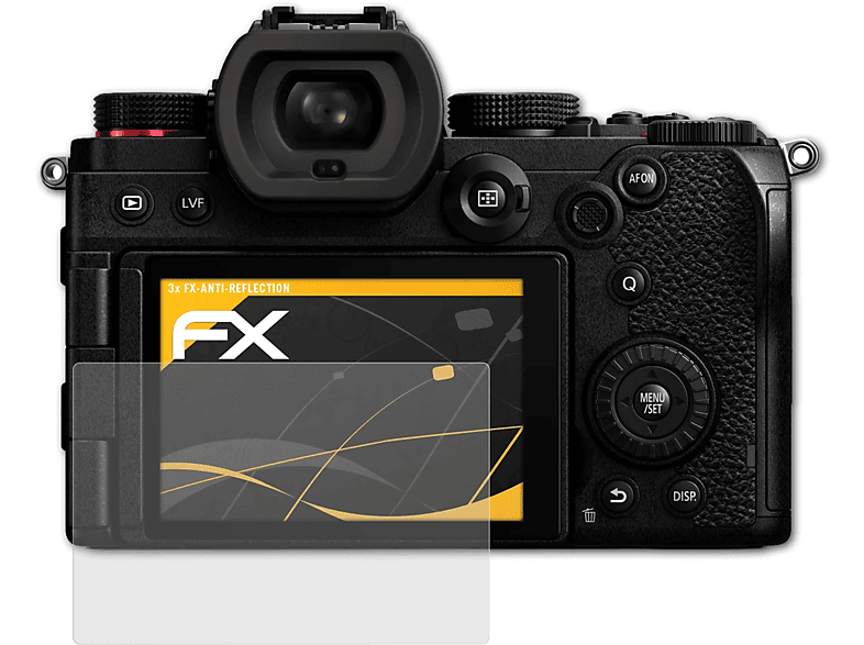 ATFOLIX 3x FX-Antireflex Displayschutz(für Panasonic Lumix DC-S5)