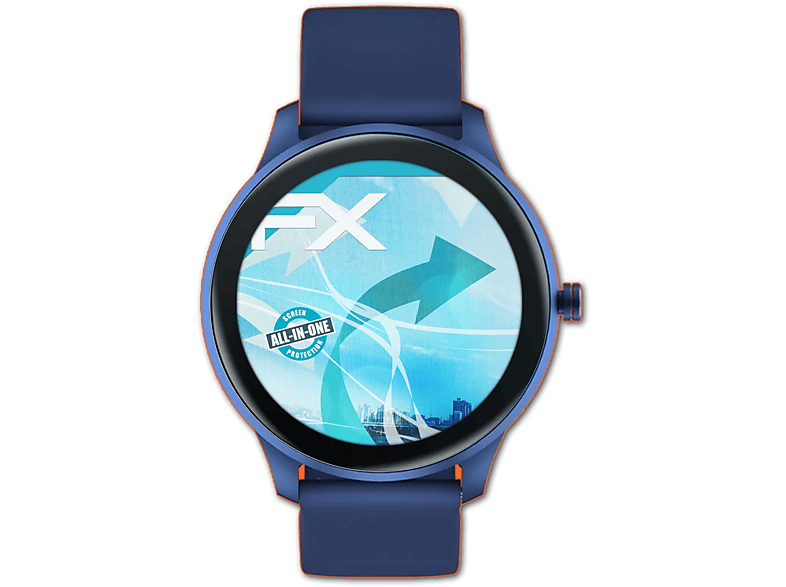 ATFOLIX 3x FX-ActiFleX Displayschutz(für Cubot N1) | Smartwatch Schutzfolien & Gläser