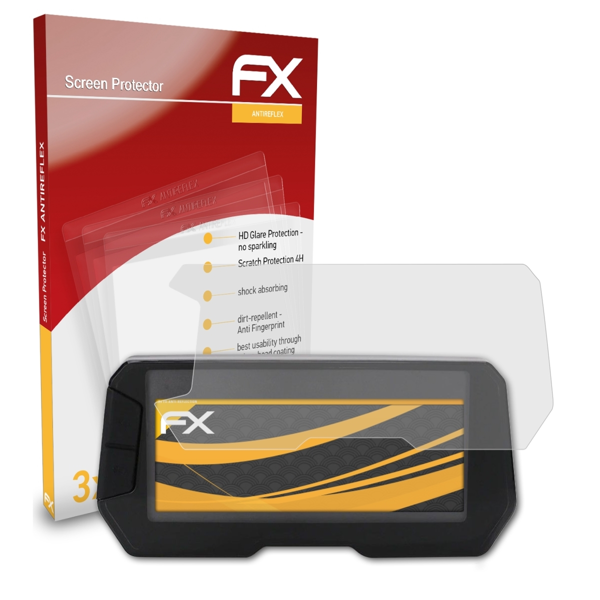 ATFOLIX 3x FX-Antireflex Varadero 1000 125/XL Honda Displayschutz(für V (SM8))