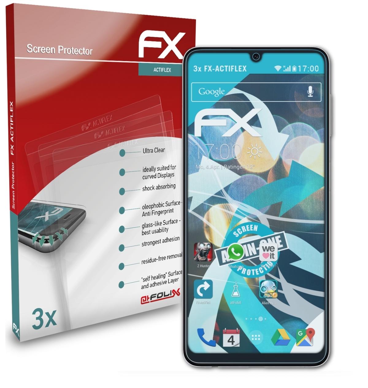 ATFOLIX 3x FX-ActiFleX Displayschutz(für Samsung Galaxy A22 4G)