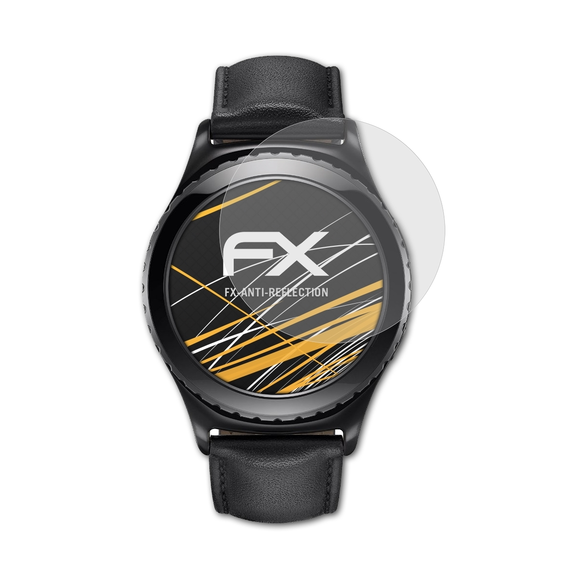 Samsung ATFOLIX 3x FX-Antireflex Displayschutz(für Gear S2)