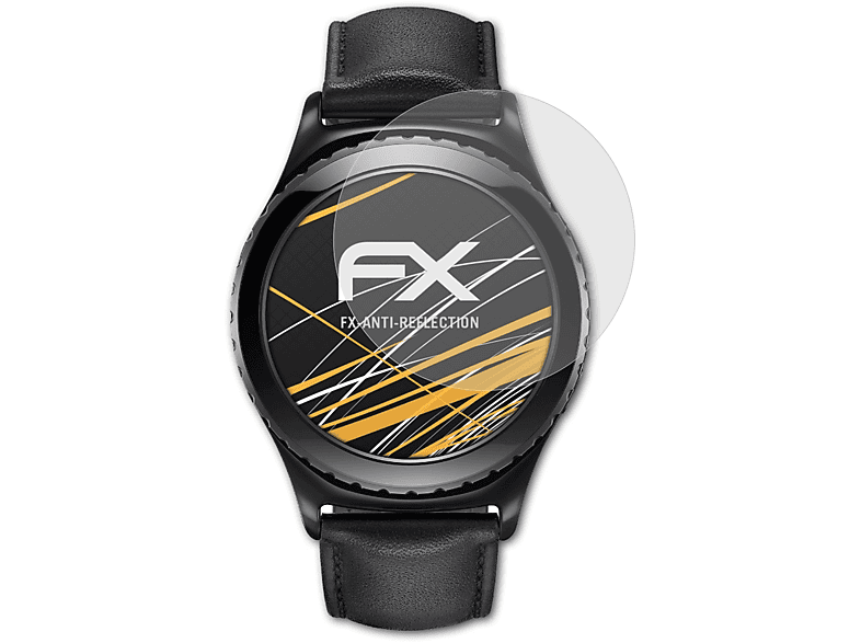 Samsung FX-Antireflex ATFOLIX Gear S2) 3x Displayschutz(für
