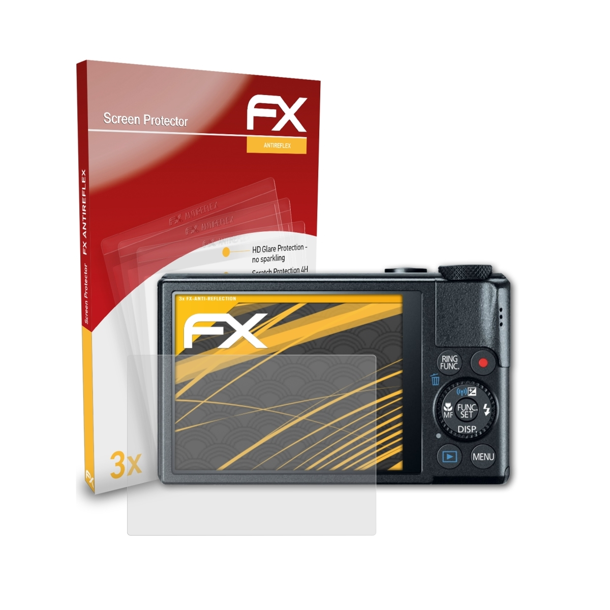 ATFOLIX 3x FX-Antireflex Displayschutz(für PowerShot S110) Canon