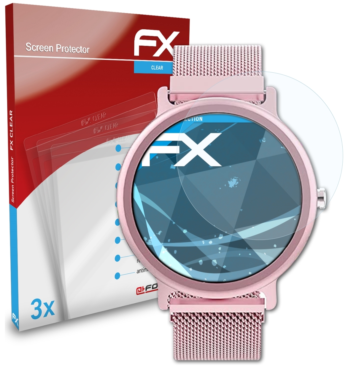 Naixues Displayschutz(für G30) 3x ATFOLIX FX-Clear