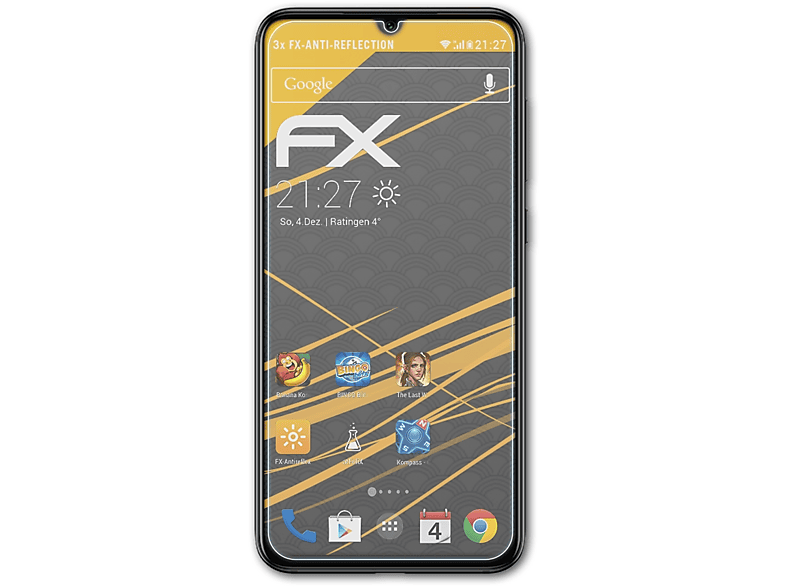 SE) FX-Antireflex Displayschutz(für ATFOLIX Mi Xiaomi 3x 9
