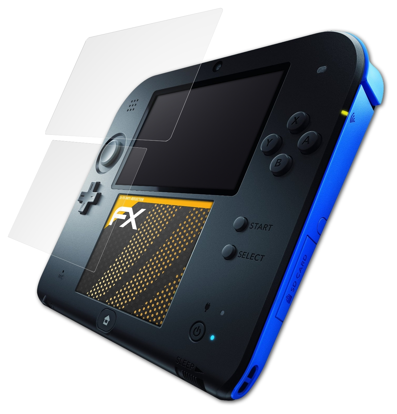 Nintendo ATFOLIX 2DS) Displayschutz(für FX-Antireflex 3x