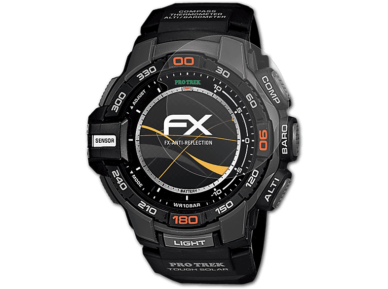 FX-Antireflex ATFOLIX 3x Casio Displayschutz(für PRG-270-1ER)