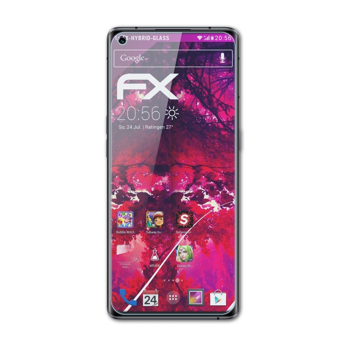 GT ATFOLIX Schutzglas(für FX-Hybrid-Glass Master Realme Edition)