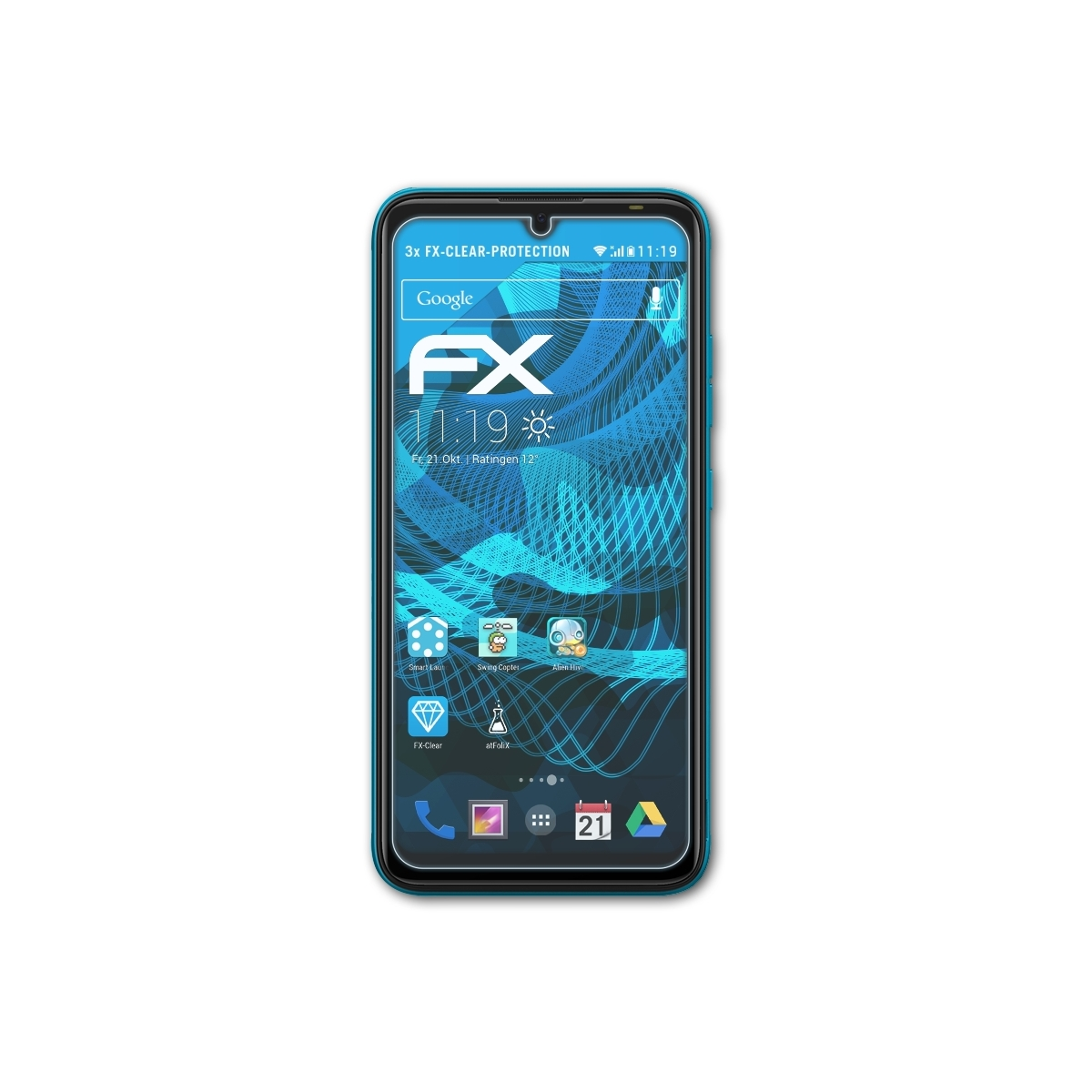 FX-Clear 3x Displayschutz(für Tecno 5) Pop ATFOLIX