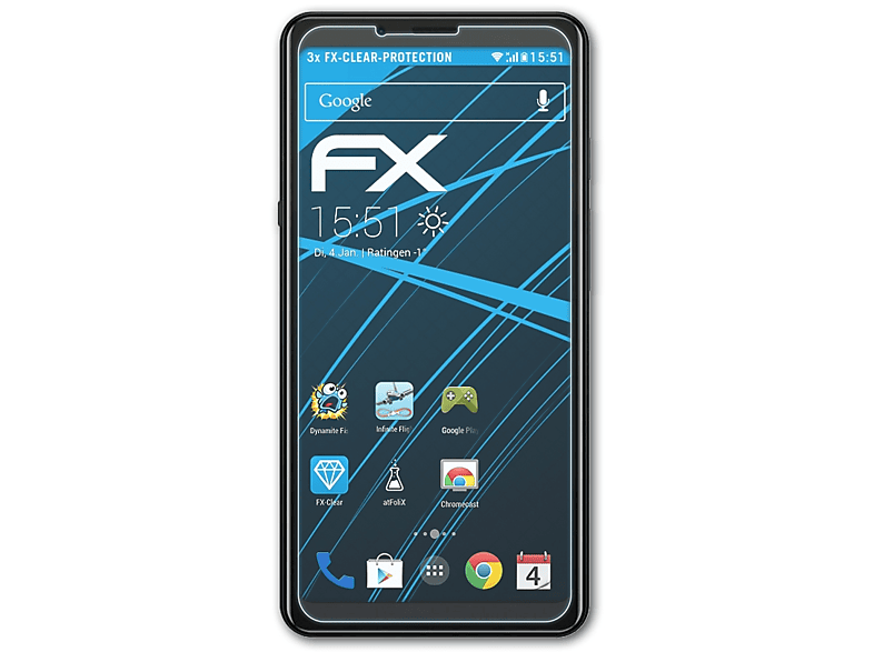 FX-Clear Hisense 3x ATFOLIX Displayschutz(für A5)